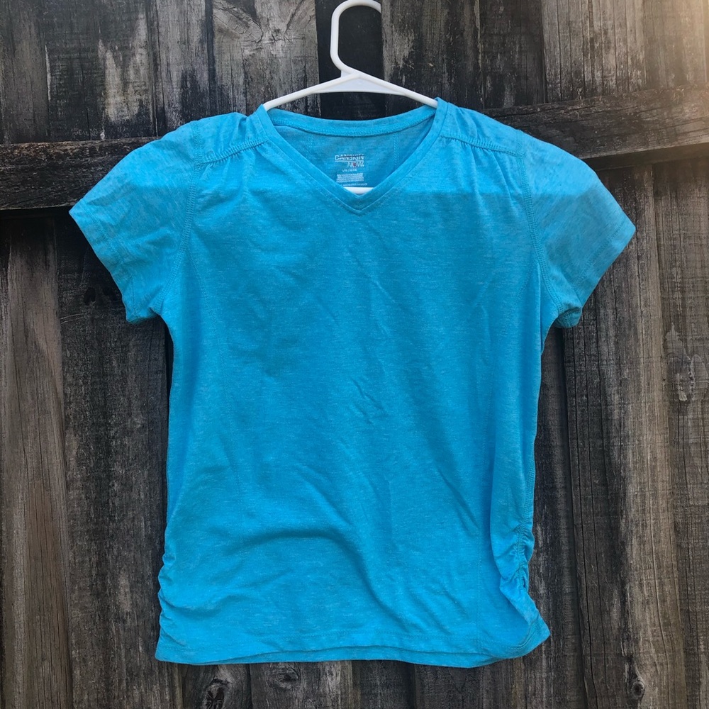 Blue Exercise Top